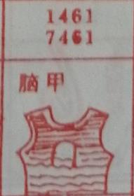 脑甲 梦兆图