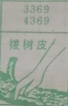 拔树皮 梦兆图