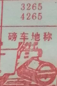 磅车地称 梦兆图