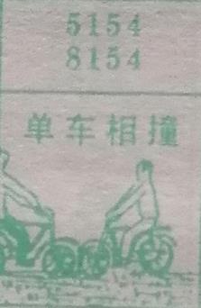 单车相撞 梦兆图