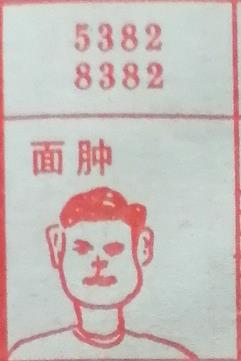 面肿 梦兆图